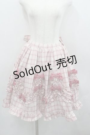 画像: Chalmiere / タータンチェックスカート M ピンク I-26-02-23-087-0-SK-TE-ZI