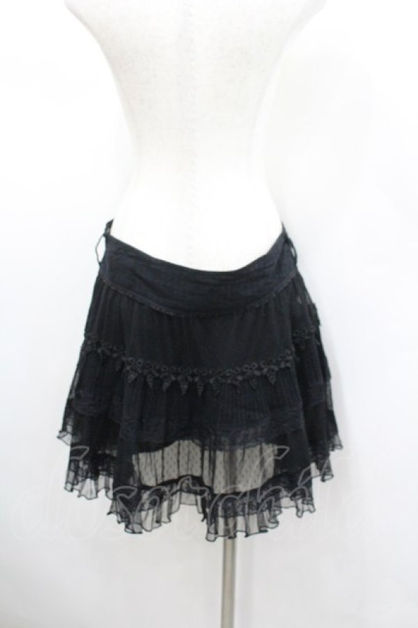 画像3: LOLITA / チュール重ねスカート M 黒 I-26-02-23-094-LO-SK-TE-ZI (3)