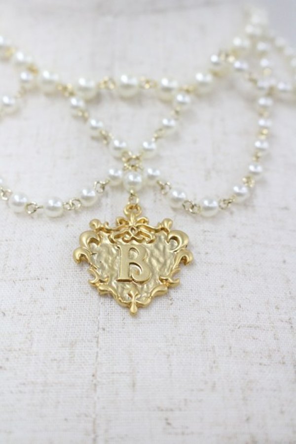 画像2: BABY,THE STARS SHINE BRIGHT / Fantasy Flower Princessパールネックレス  白Ｘゴールド I-26-02-23-103-BA-AC-SA-ZI (2)