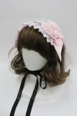 画像1: BABY,THE STARS SHINE BRIGHT / Cherie de Neigeヘッドドレス  黒Ｘピンク I-26-02-23-107-BA-AC-SA-ZI (1)