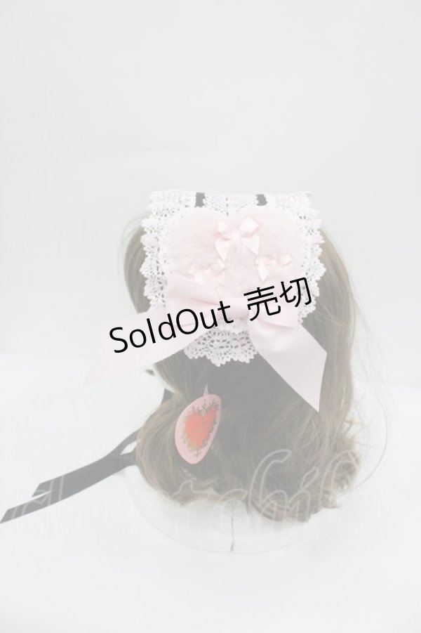 画像2: BABY,THE STARS SHINE BRIGHT / Cherie de Neigeヘッドドレス  黒Ｘピンク I-26-02-23-107-BA-AC-SA-ZI (2)