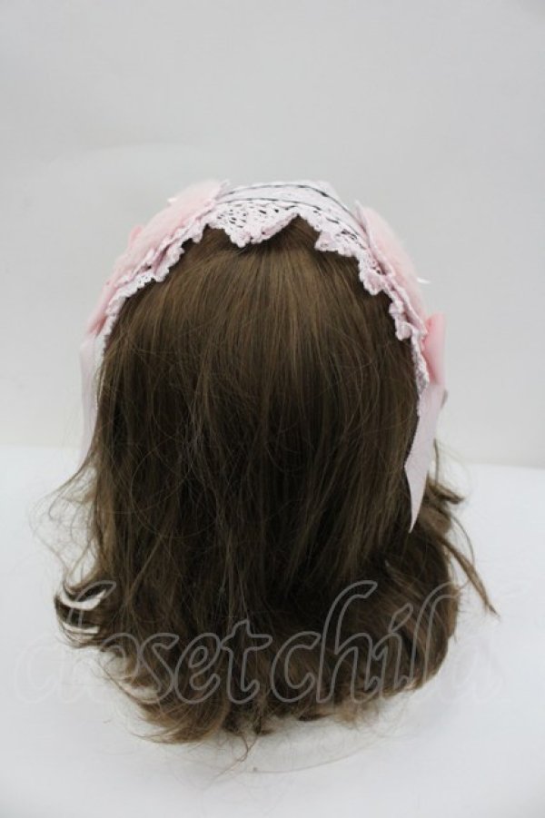 画像3: BABY,THE STARS SHINE BRIGHT / Cherie de Neigeヘッドドレス  黒Ｘピンク I-26-02-23-107-BA-AC-SA-ZI (3)