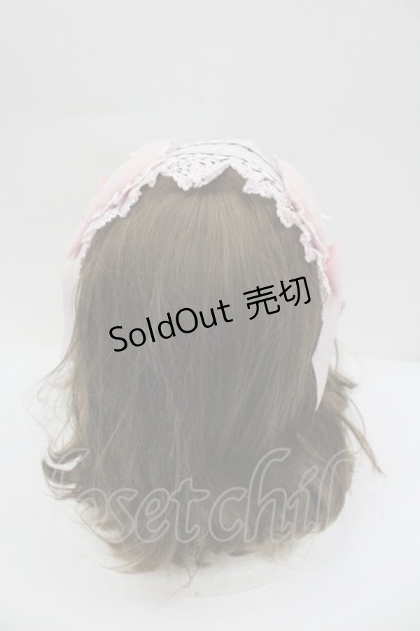 画像3: BABY,THE STARS SHINE BRIGHT / Cherie de Neigeヘッドドレス  黒Ｘピンク I-26-02-23-107-BA-AC-SA-ZI (3)