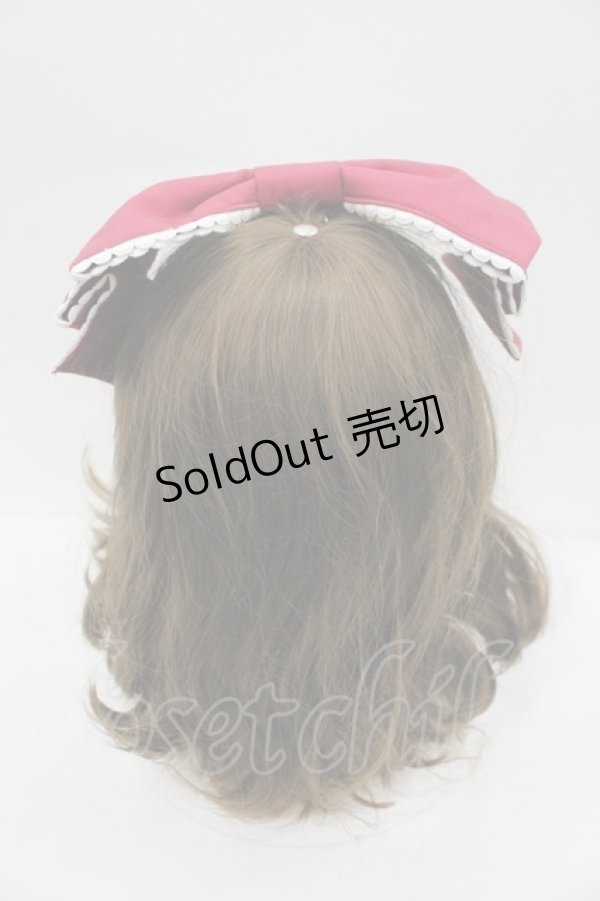 画像3: Angelic Pretty / Dollyヒロインリボンコーム  ボルドー I-26-02-23-111-AP-AC-SA-ZI (3)