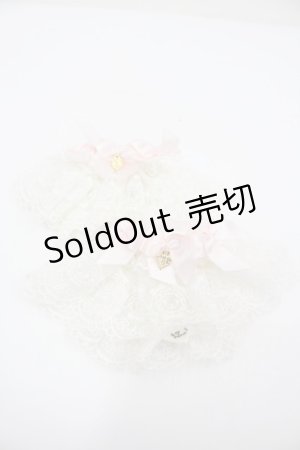 画像: BABY,THE STARS SHINE BRIGHT / はるちゃんのふわふわリボンお袖とめ  白Ｘピンク I-26-02-23-115-BA-ZA-SA-ZI