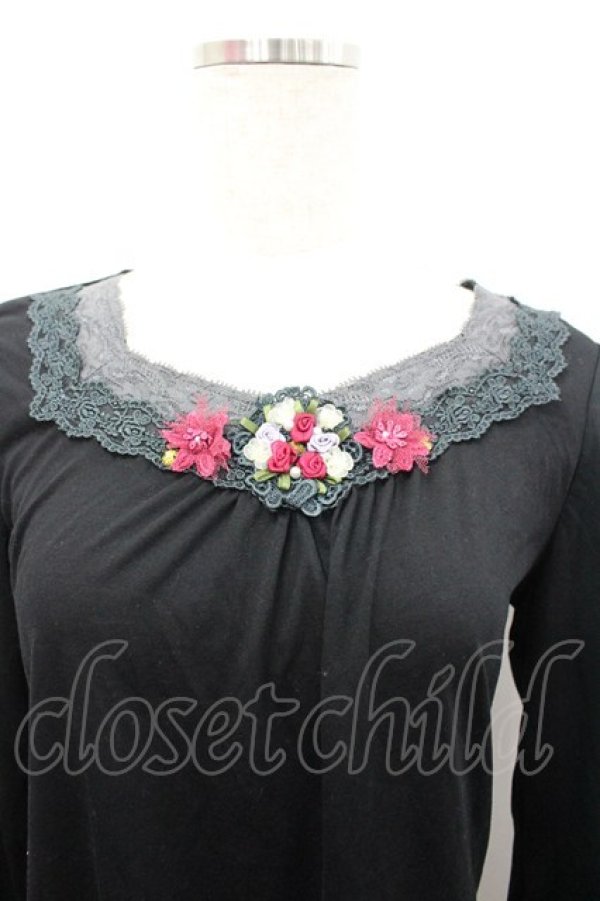 画像2: axes femme / ガーデンインナーPO M 黒 I-26-02-23-015-AX-TO-SA-ZI (2)