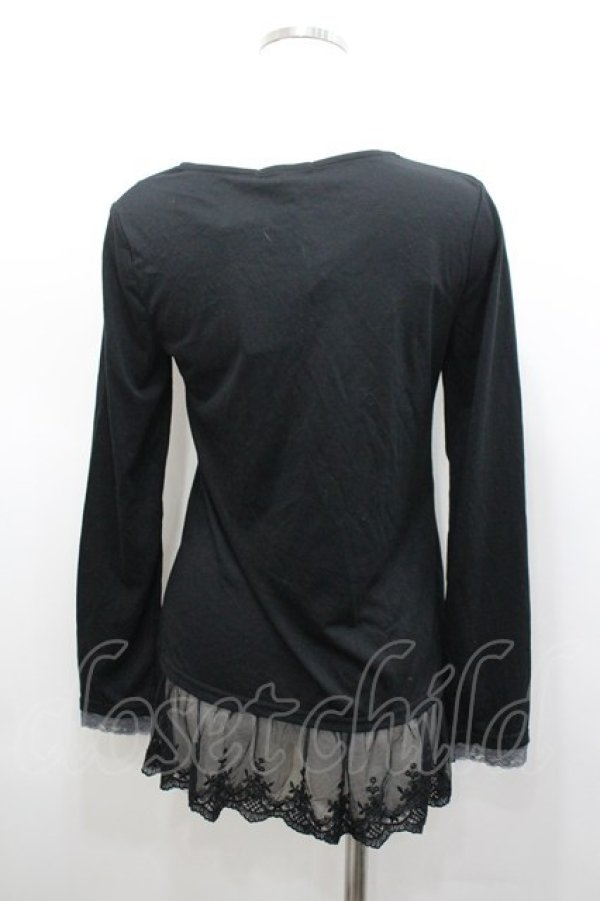 画像3: axes femme / ガーデンインナーPO M 黒 I-26-02-23-015-AX-TO-SA-ZI (3)