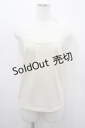 画像: LOLITAその他 / レースリボンキャミソール  アイボリー I-26-02-23-019-LO-TO-TE-ZI