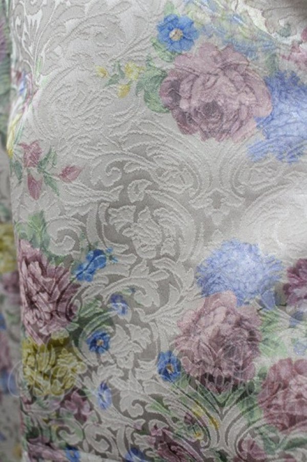 画像2: axes femme kawaii / クラシックブーケ柄ジャケット M ベージュ I-26-02-23-025-AX-JA-TE-ZI (2)