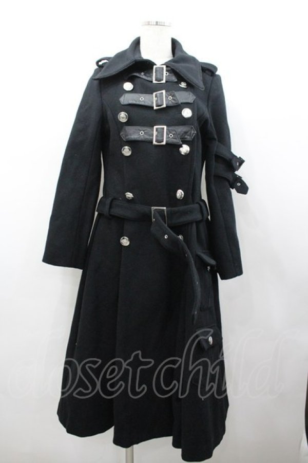 画像1: ALICE and the PIRATES / ルートヴィッヒコート  黒 I-26-02-23-029-PA-CO-SA-ZI (1)