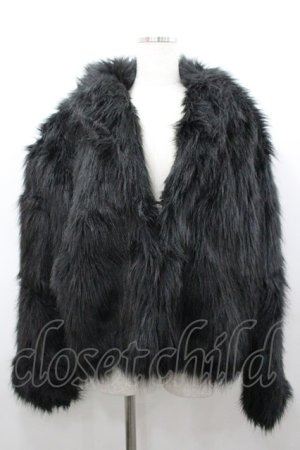 画像: KILL STAR / ファージャケット  黒 I-26-02-25-039-SL-JA-SA-ZI