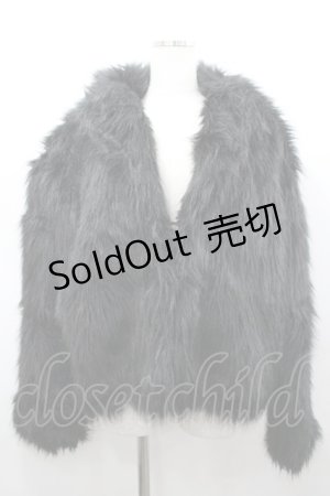 画像: KILL STAR / ファージャケット  黒 I-26-02-25-039-SL-JA-SA-ZI