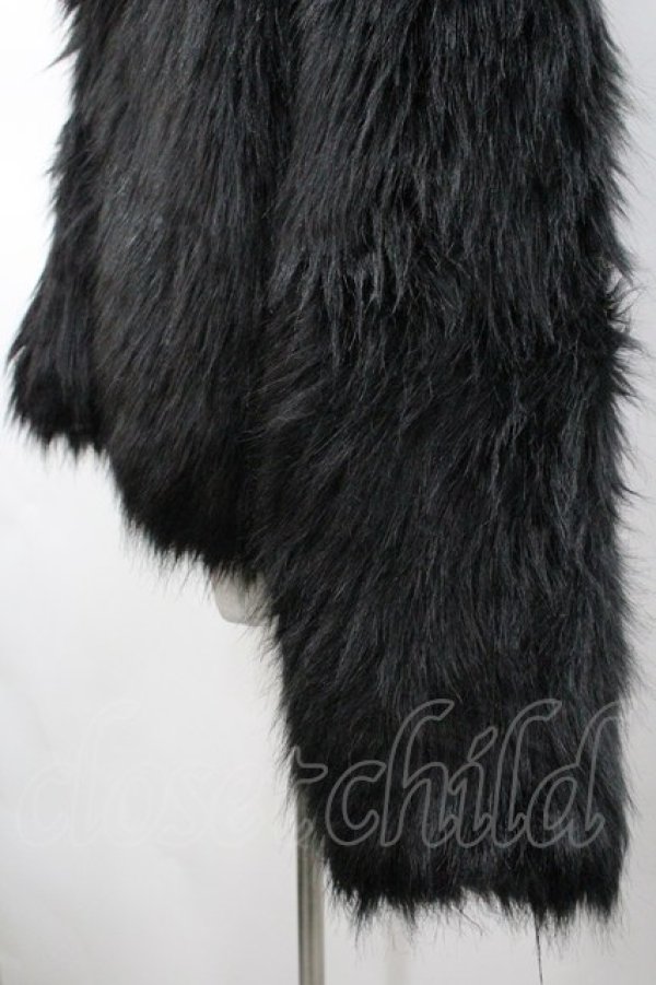 画像2: KILL STAR / ファージャケット  黒 I-26-02-25-039-SL-JA-SA-ZI (2)