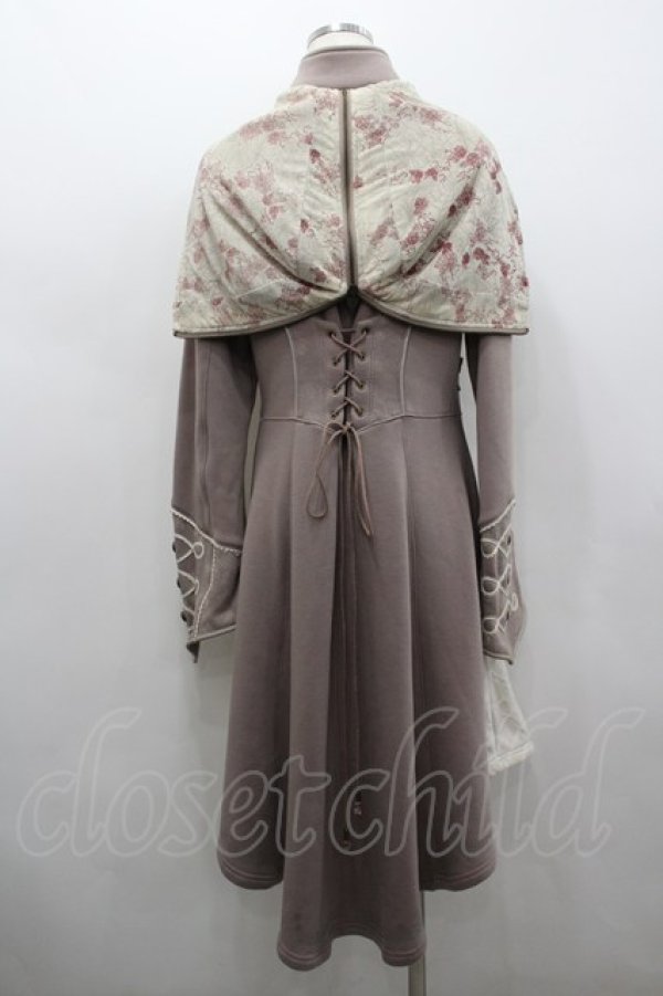 画像4: Ozz Croce / ケープ風デザインロングコート  ベージュ I-26-02-25-041-OO-CO-SA-ZI (4)