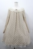 画像1: Angelic Pretty / レトロドットレディワンピース  ブラウン I-26-02-25-044-AP-OP-SA-ZI (1)