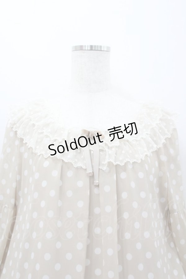 画像2: Angelic Pretty / レトロドットレディワンピース  ブラウン I-26-02-25-044-AP-OP-SA-ZI (2)