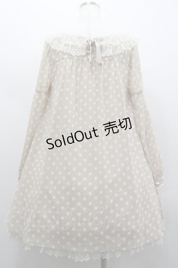 画像4: Angelic Pretty / レトロドットレディワンピース  ブラウン I-26-02-25-044-AP-OP-SA-ZI (4)