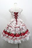 画像4: BABY,THE STARS SHINE BRIGHT / Juicy Strawberry MemoryジャンパースカートI  白 I-26-02-25-048-BA-OP-SA-ZI (4)