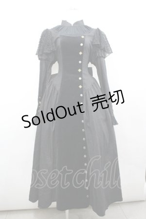 画像: Hoshibako Works / ジヴリール プラケットロングドレス M 黒 I-26-02-25-051-LO-OP-SA-ZI