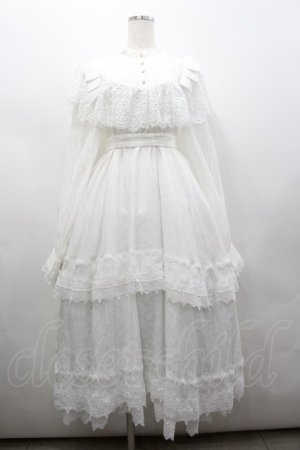 画像: Hoshibako Works / アンジェリカ　ヨークレースワンピース  白 I-26-02-25-053-LO-OP-SA-ZI