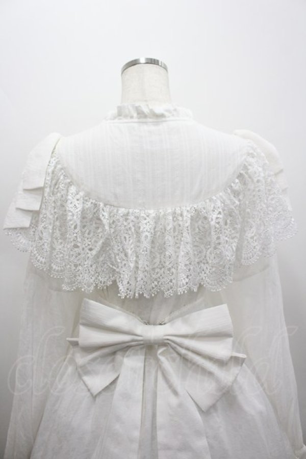 画像6: Hoshibako Works / アンジェリカ　ヨークレースワンピース  白 I-26-02-25-053-LO-OP-SA-ZI (6)