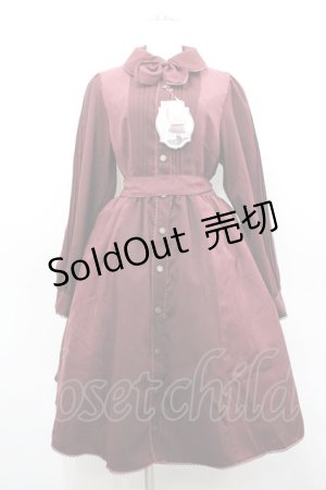 画像: Kurumi Collaboration / TT*KRMミジンキリOP LL 濃赤 I-26-02-25-054-GO-OP-SA-ZI