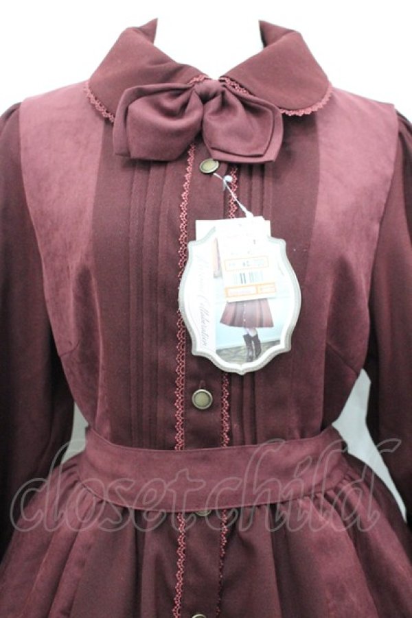 画像2: Kurumi Collaboration / TT*KRMミジンキリOP LL 濃赤 I-26-02-25-054-GO-OP-SA-ZI (2)