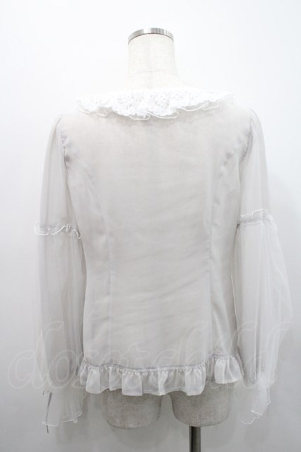 画像2: Angelic Pretty / Marquiseブラウス  白 I-26-02-25-001-AP-BL-SA-ZI (2)