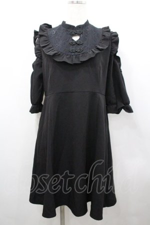 画像: DearMyLove / レースチャイナデザインワンピース LL クロ I-26-02-25-060-EL-OP-IG-ZI