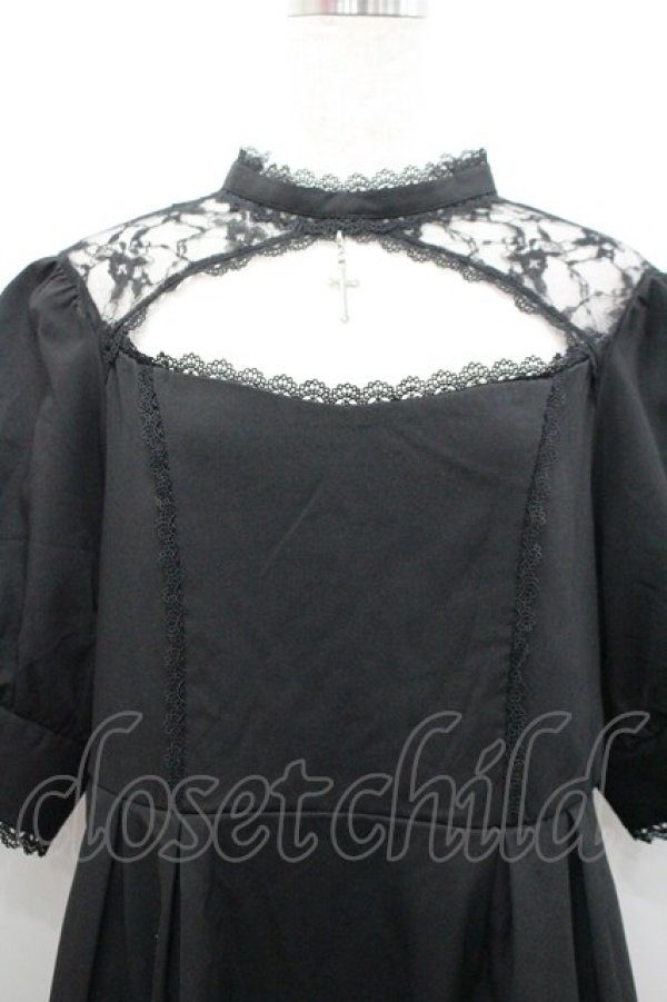 画像3: DearMyLove / 闇十字架フィッシュテールワンピース LL クロ I-26-02-25-061-EL-OP-IG-ZI (3)