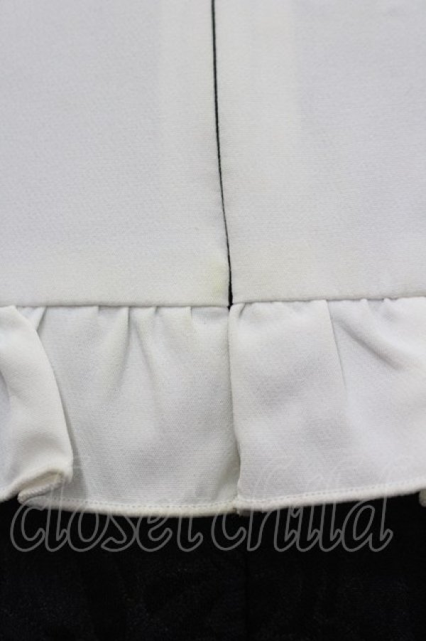 画像3: DearMyLove / ジャガードスクエア切替ワンピース LL クロ×シロ I-26-02-25-065-EL-OP-IG-ZI (3)