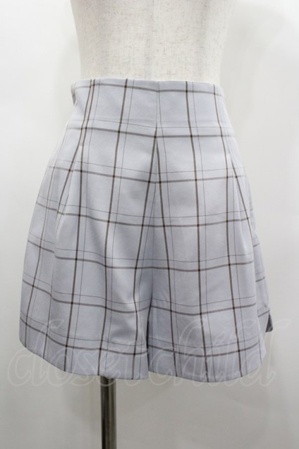 画像5: Secret Honey / アクセサリーリボン付半袖セットアップ  グレーチェック I-26-02-25-073-CA-OP-SA-ZI (5)