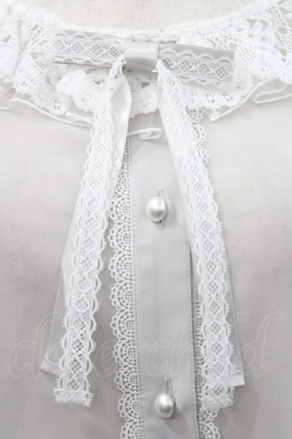 画像3: Angelic Pretty / Marquiseブラウス  白 I-26-02-25-001-AP-BL-SA-ZI (3)