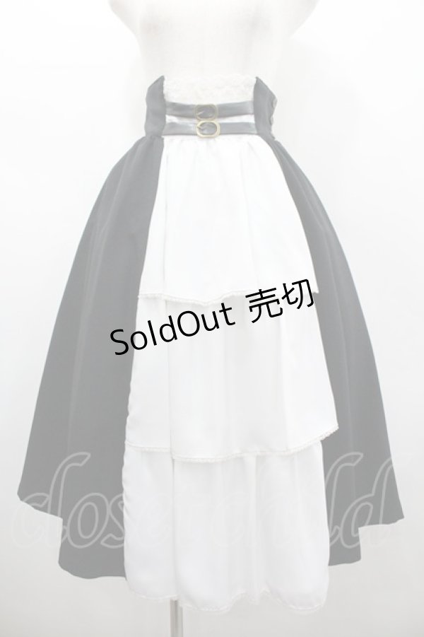 画像1: MIHO MATSUDA / スカート・ヴィフィール  黒Ｘ白 I-26-02-25-084-GO-SK-SA-ZI (1)