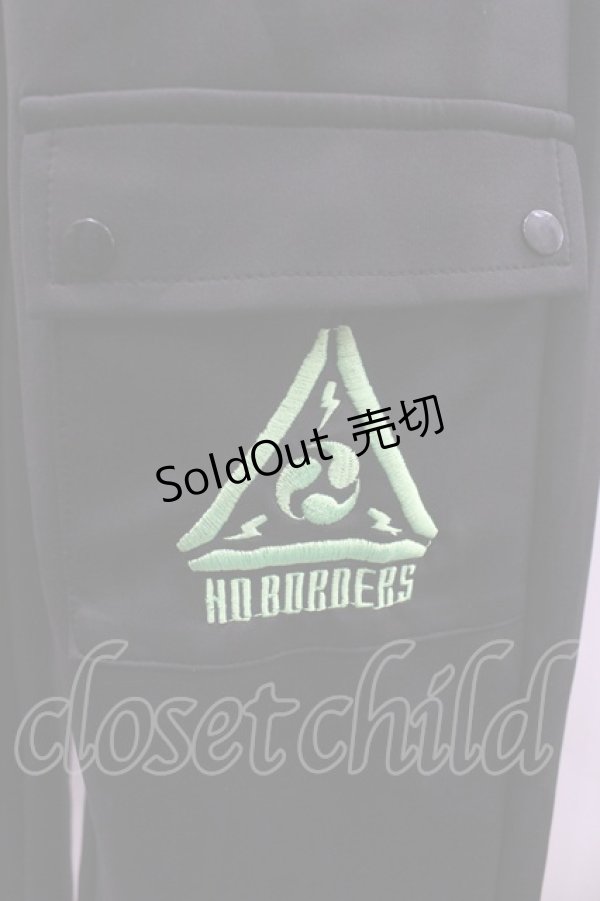 画像3: ACDC RAG / 渦雷パンツ  黒Ｘ緑 I-26-02-25-091-PU-PA-SA-ZI (3)