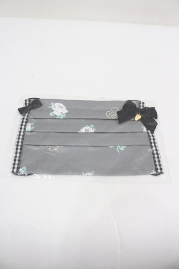 画像1: Angelic Pretty / マスクカバー  グレー I-26-02-25-115-AP-ZA-SA-ZI (1)