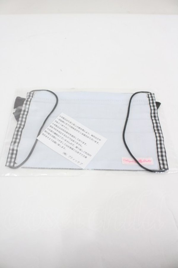 画像2: Angelic Pretty / マスクカバー  グレー I-26-02-25-115-AP-ZA-SA-ZI (2)