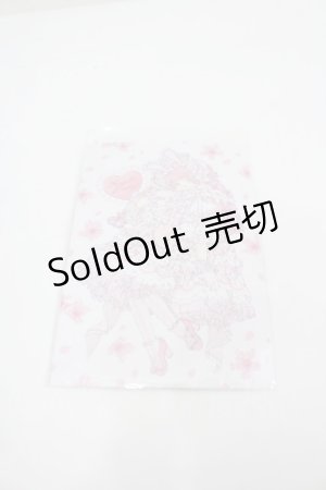 画像: Angelic Pretty / Ohanami Bunnyポストカード  白ｘピンク I-26-02-25-118-AP-ZA-SA-ZI