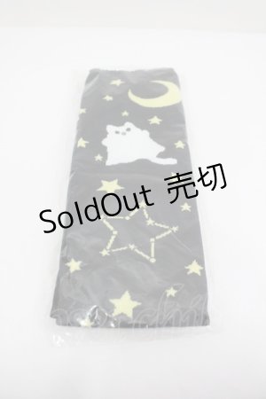 画像: Angelic Pretty / Magical Milk Catsオーバーニー  黒 I-26-02-25-124-AP-ZA-SA-ZI