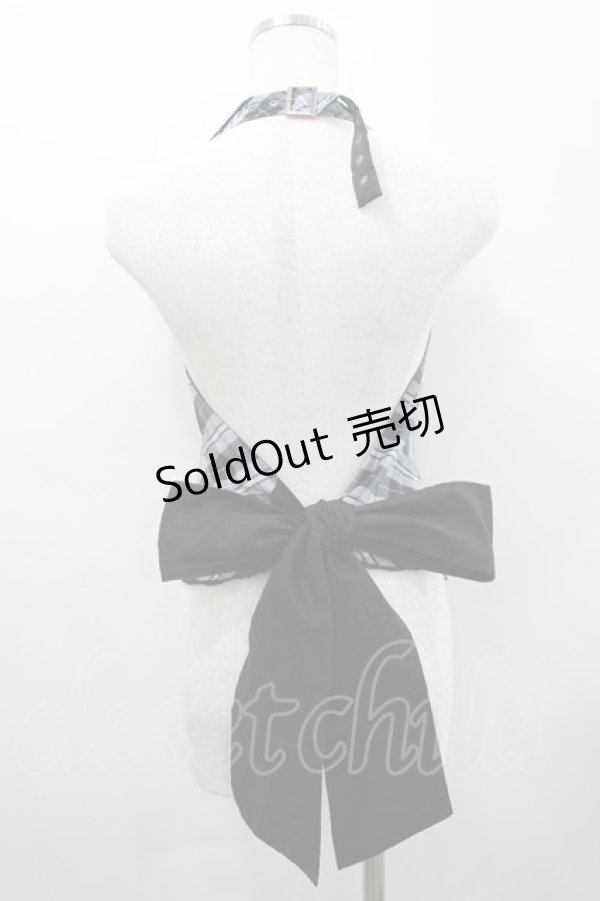 画像3: PUTUMAYO / チェックベスト  サックスＸ黒 I-26-02-25-019-PT-TO-SA-ZI (3)