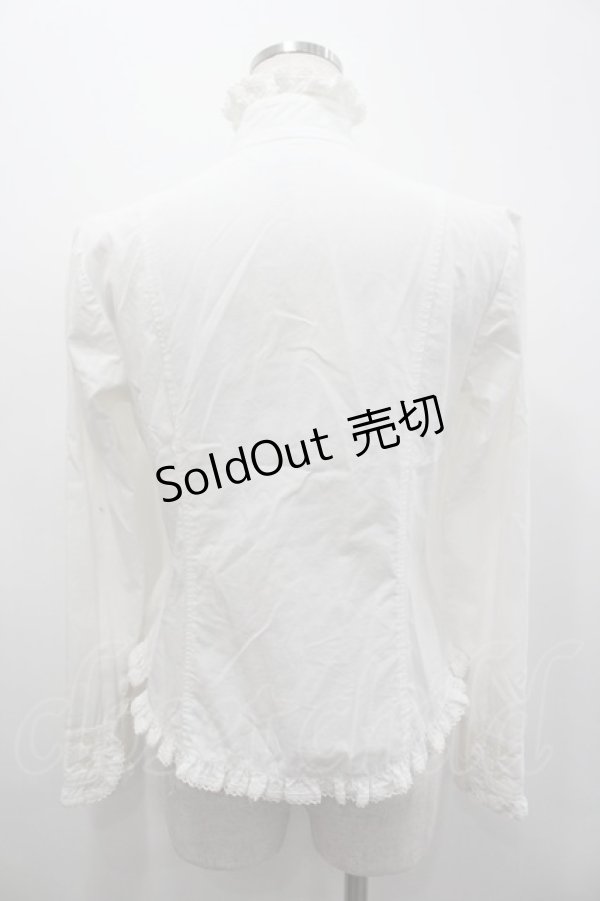 画像3: PUTUMAYO / 立ち襟長袖ブラウス  白 I-26-02-25-020-PT-BL-SA-ZI (3)