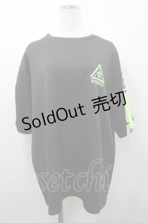 画像: ACDC RAG / 渦雷T  黒Ｘ緑 I-26-02-25-027-PU-TO-SA-ZI