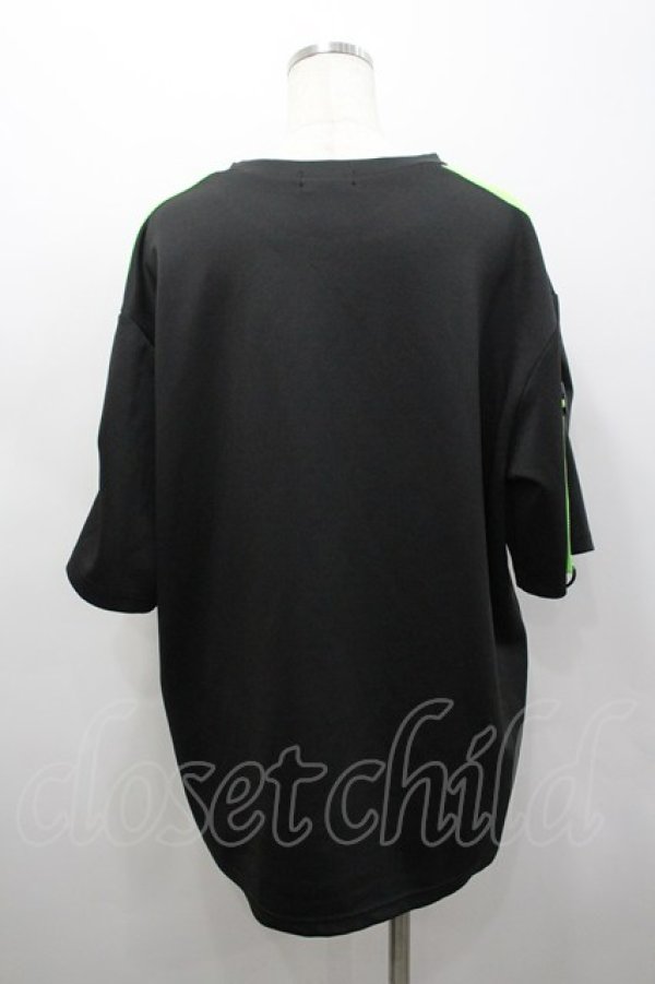 画像3: ACDC RAG / 渦雷T  黒Ｘ緑 I-26-02-25-027-PU-TO-SA-ZI (3)