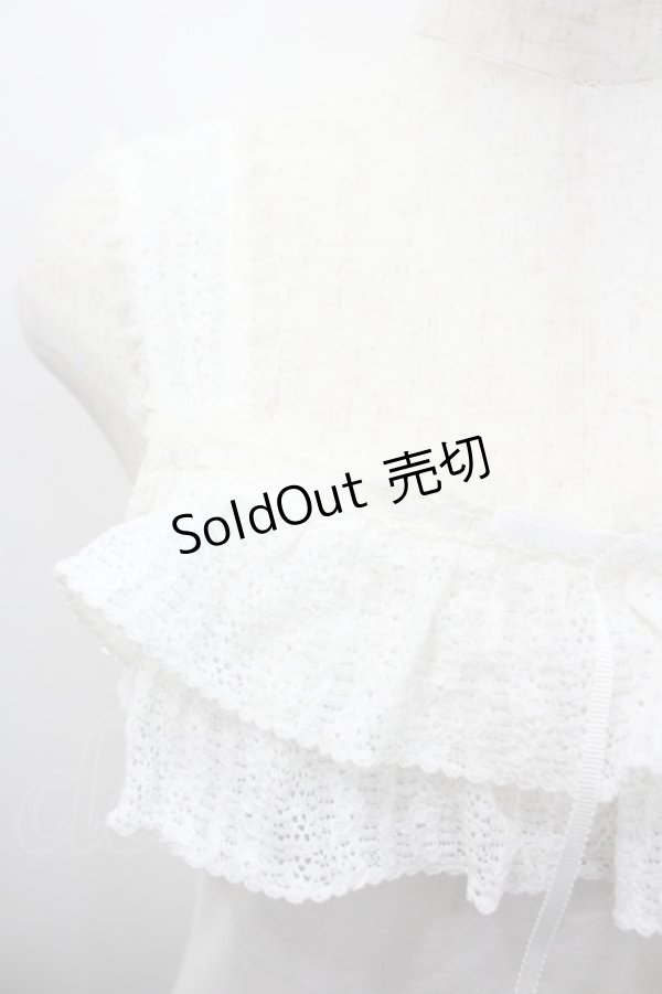 画像3: INGEBORG / フリルレースキャミトップス  白 I-26-02-28-055-LO-TO-SA-ZI (3)