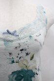 画像3: PINK HOUSE / 薔薇プリントキャミソール  サックス I-26-02-28-057-LO-TO-SA-ZI (3)