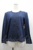 画像1: INGEBORG / ピンタックデニムブラウス  青デニム I-26-02-28-058-LO-BL-SA-ZI (1)
