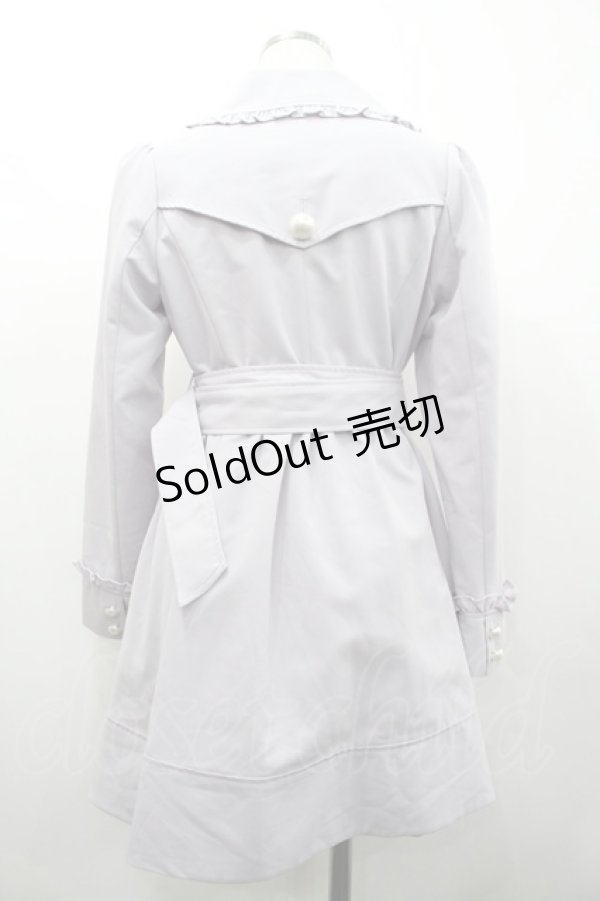 画像2: Ank Rouge / フリル&パールボタンコート  ピンク I-26-02-28-065-CA-CO-SA-ZI (2)