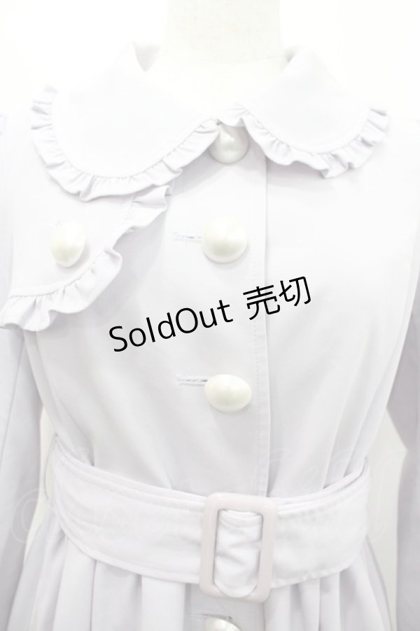 画像3: Ank Rouge / フリル&パールボタンコート  ピンク I-26-02-28-065-CA-CO-SA-ZI (3)