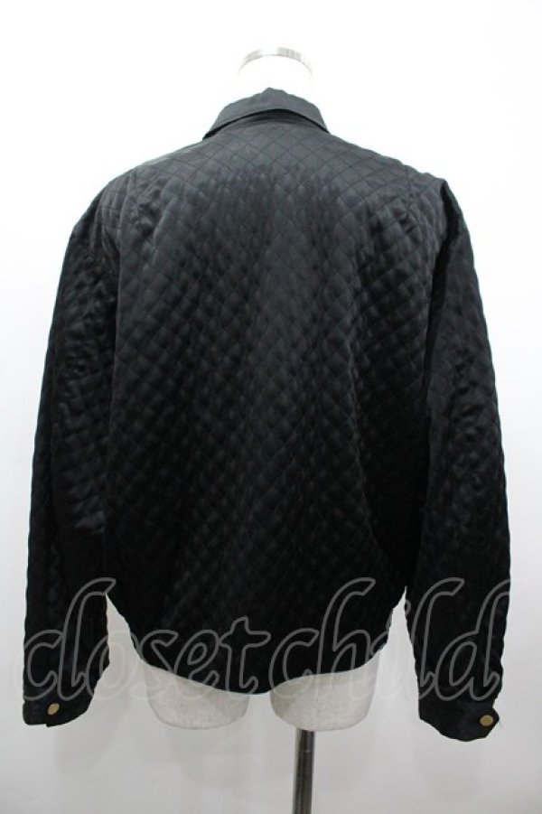 画像2: INGEBORG / リボンキルティングジャケット  黒 I-26-02-28-069-LO-JA-SA-ZI (2)