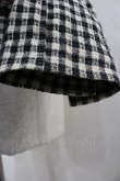 画像5: INGEBORG / チェックダブルボタンジャケット  黒Ｘ白 I-26-02-28-071-LO-JA-SA-ZI (5)